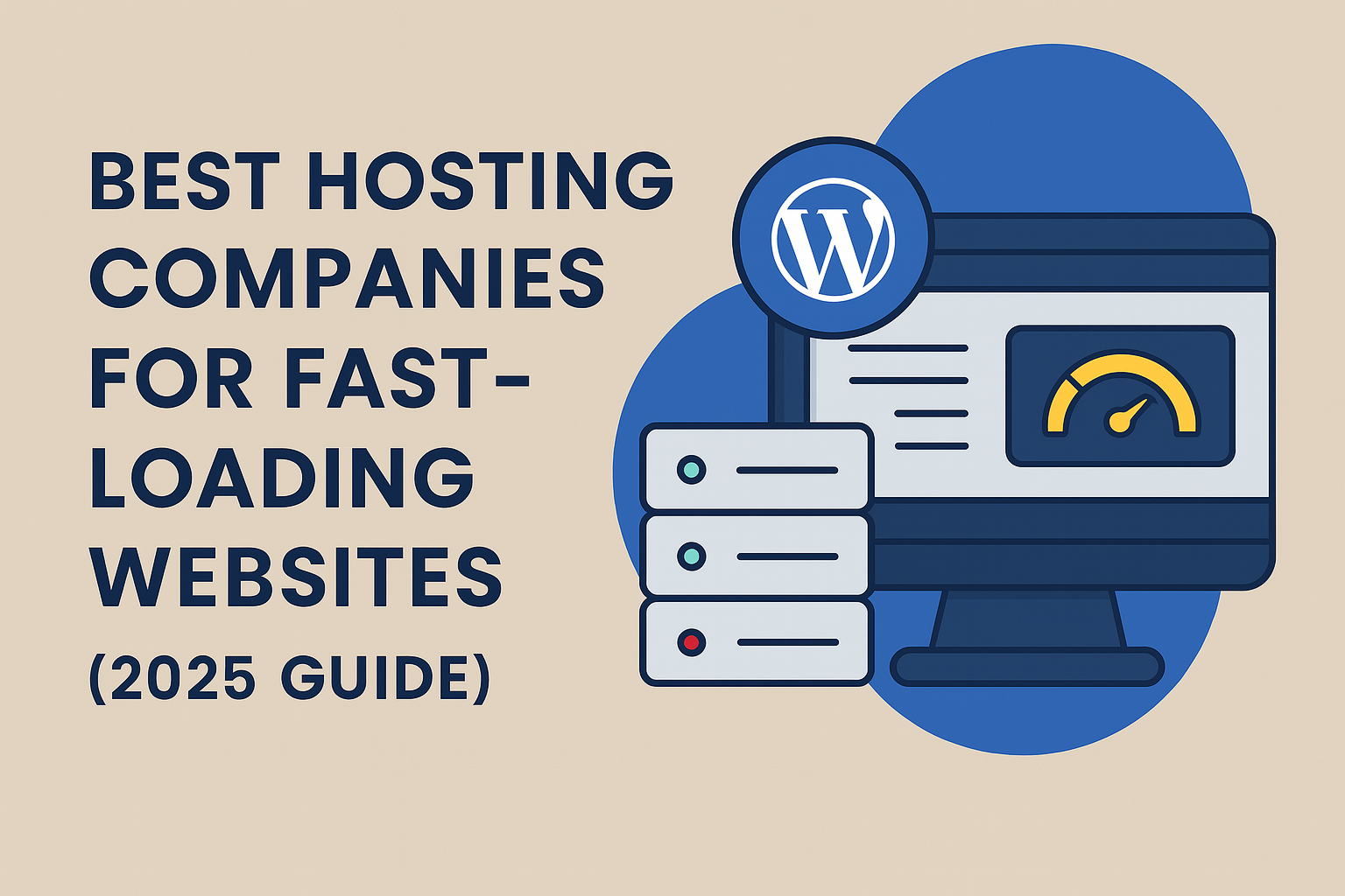Best Hosting Companies for Fast-Loading Websites (2025 Guide)