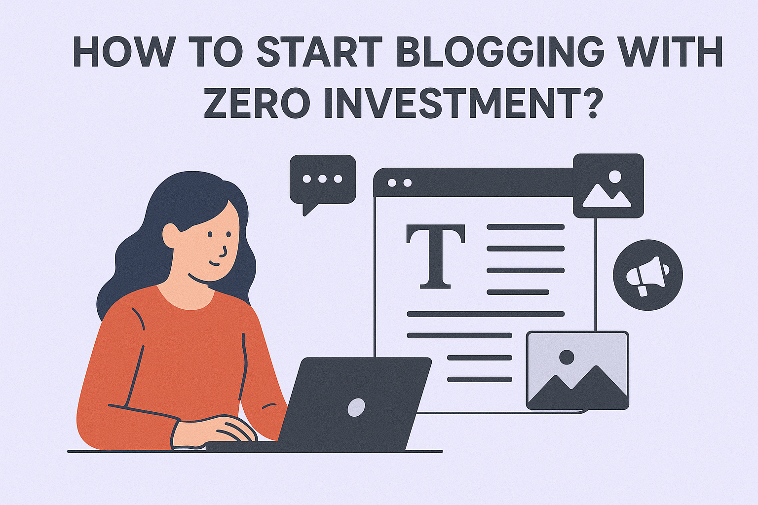 How to Start Blogging with Zero Investment ?
