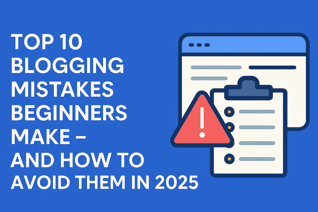 Top 10 Blogging Mistakes Beginners Make